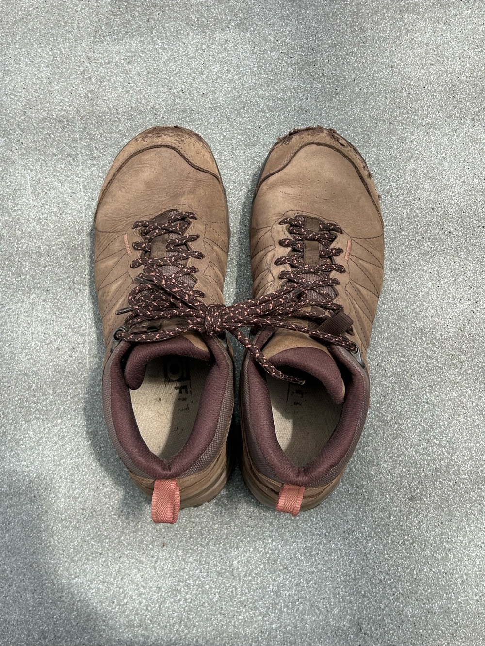 Women's Oboz Hiking Boots, Brown 8.5 - READ Listing!